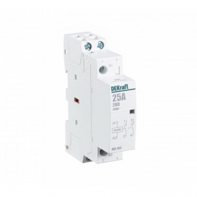 DEKraft Модульный контактор 2НО 25А 230В МК-103 Systeme Electric