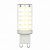 Лампа светодиодная LED-JCD-9W/4000K/G9/CL GLZ09TR прозрачная 4000К ТМ Uniel
