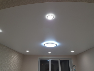 Светильник встраиваемый OREOL Glass Rlp 18W-5м² 165/200mm 6000K круг (20/кор)
