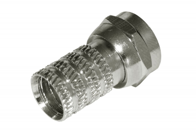 F-разъем RG-6,  L=19 мм, медь REXANT