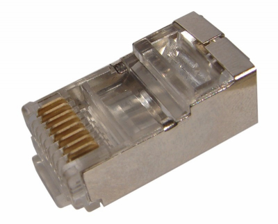Разъем RJ-45(8P8C) под витую пару, FTP, категория 5e REXANT