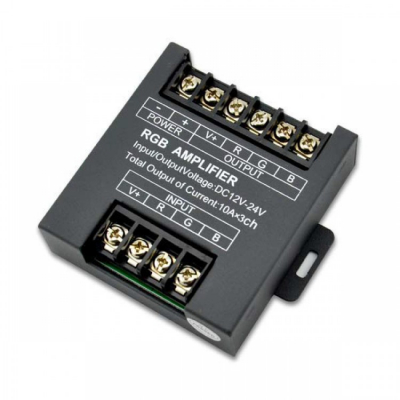 Усилитель RGB 12/24V 30А 360/720W Oreol