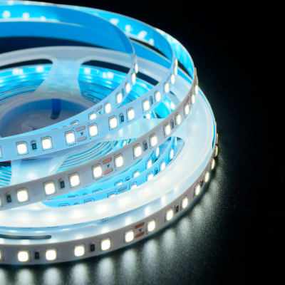 Сд лента 15Вт SMD2835-120LED 1400Lm 24V IP33 6000K (холодный белый) OREOL