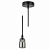 Патрон декоративный DLC-T-S31/E27 TS/1M/BL PEARL BLACK серия «Techno» с проводом 1м и креп черн жемч