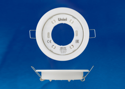Светильник ультратонкий встраиваемый GX53/H2 WHITE 10 PROM набор 10шт. белый