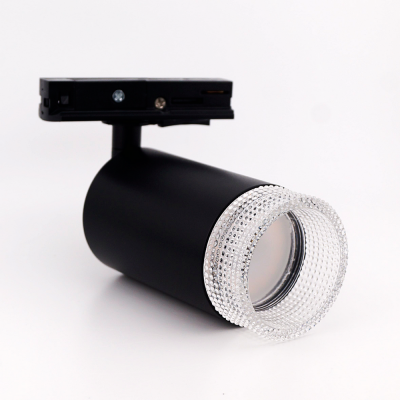 Светильник ТРЕКОВЫЙ под лампу GU10 Led Spot 104 ø54*H160мм ЧЕРНЫЙ Oreol