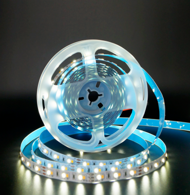 Сд лента CCT 10Вт 12V SMD2835-120LED 980Lm IP33 3000-4000-6500K с регулируемой цветовой температурой Oreol
