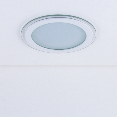 Светильник встраиваемый OREOL Glass Rlp 18W-5м² 165/200mm 6000K круг (20/кор)