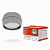 Светильник потолочный НПБ DECO-GX53-RS-CH под GX53 90х51мм хром IN HOME