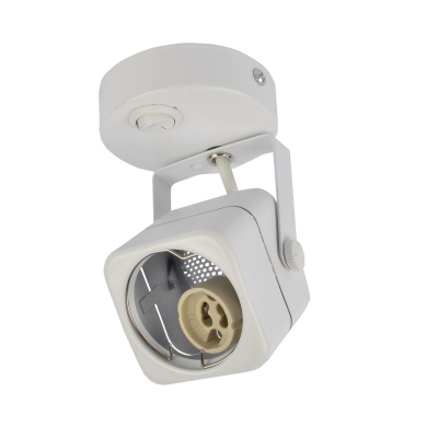 Светильник БРА декоративный накл серии Sotto DLC-S613 GU10/B WHITE GU10 выкючатель на корп, белый