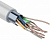 Кабель витая пара F/UTP, категория 6, ZH нг(А)-HF, 4PR, 23AWG, внутренний, серый Rexant