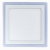 Светильник встраиваемый Sirius 6W+3W-3м² 105/145mm синий КВАДРАТ Oreol (40/кор)