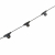 Гирлянда Белт-лайт UDL-K120 200/E27/100M IP65 BLACK BELT-LIGHT 100м+1,5м сетевой шнур 200 патронов E27 шаг 50см чёрная TM Uniel