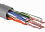 Кабель витая пара U/UTP, категория 6, ZH нг(А)-HF, 4PR, 23AWG, внутренний, серый Rexant