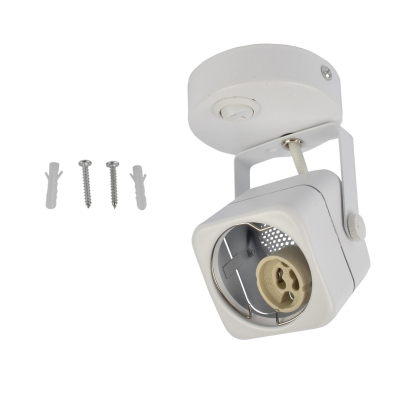 Светильник БРА декоративный накл серии Sotto DLC-S613 GU10/B WHITE GU10 выкючатель на корп, белый