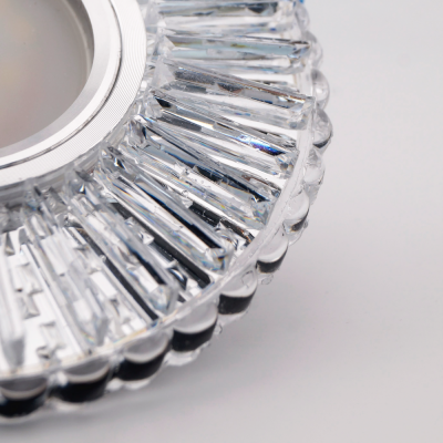Точечный Светильник OREOL Crystal 7312B 115/60mm Под Лампу MR16 Белый
