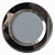 Точечный Светильник OREOL Crystal Rlp P6013 Зеркальное Стекло 4+6Вт 4000K 120/80mm Белый