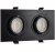 Точечный Светильник Loft 9580-2S 180×95mm Алюминий под 2 лампы GU10 GU5.3 КВАДРАТ поворотный ЧЕРНЫЙ Oreol Точечный Светильник Loft 9580-2S 180×95mm Алюминий под 2 лампы GU10 GU5.3 КВАДРАТ поворотный ЧЕРНЫЙ Oreol