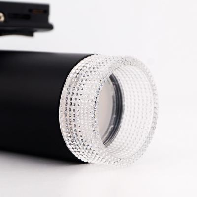Светильник ТРЕКОВЫЙ под лампу GU10 Led Spot 104 ø54*H160мм ЧЕРНЫЙ Oreol