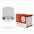 Светильник потолочный НПБ ЦИЛИНДР-GX53-CH/WH под GX53 95х80мм белый/хром IN HOME