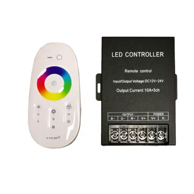 Контроллер RGB сенсорный NewTouch 5809 2.4GHz 12/24V 30A 360/720W Oreol