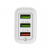Сетевое зарядное устройство REXANT 3 x USB, 5V, 3 А + 1 А + 1 А, белое