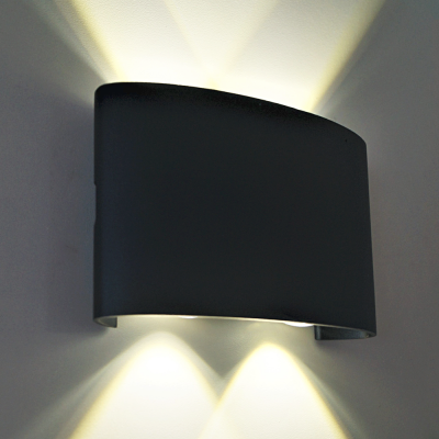 Светильник светодиодный настенный LINZA 220BK 4W-Сree 4000K 130*85*55mm IP54 черный OREOL 