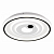 Управляемый светодиодный светильник SATURN 2161 100Вт-20м² 500мм 6/3/4000K пульт Oreol