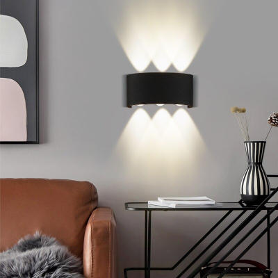 Светильник светодиодный настенный LINZA 20-111 6W-Сree 4000К 160*85*45mm IP54 черный Oreol