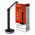 Светильник настольный светодиодный ССО 16Ч 12Вт 3000-6500К 600лм RGB, сенс-димм, USB, с адапт ЧЕРНЫЙ