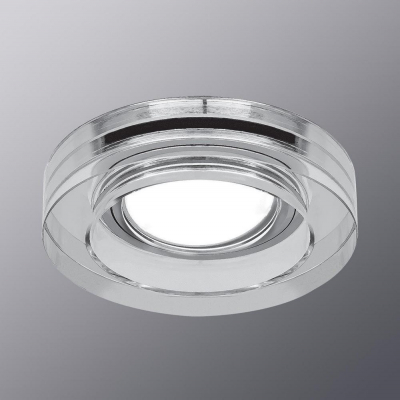 Точечный Светильник OREOL Crystal 6050 90/60mm Под Лампу MR16 Белый