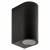 Светильник уличный UUL-P52A 2х6W-GU10 IP65 BLACK под две лампы GU10 архитектурный накладной корпус черный TM Uniel