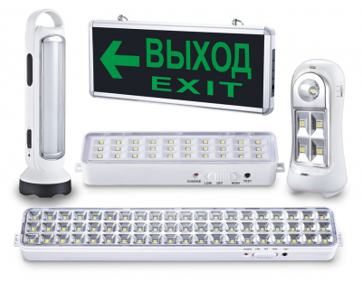 Светильник светодиодный аварийный СБА 2207DC 6+1LED 1.0Ah lithium battery DC IN HOME