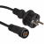 Гирлянда Белт-лайт UDL-K120 200/E27/100M IP65 BLACK BELT-LIGHT 100м+1,5м сетевой шнур 200 патронов E27 шаг 50см чёрная TM Uniel