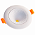 Светильник встраиваемый поворотный 3D Spotlight 7W-2м² CRI90 70/90mm 4000K БЕЛЫЙ Oreol