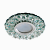 Светильник точечный OREOL Crystal 7606B 115/60mm под лампу MR16 Белый