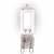 Лампа светодиодная LED-JCD-6W/4000K/G9/CL GLZ08TR прозр 4000К ТМ Uniel