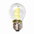 Лампа светодиодная LED-ШАР-deco 5Вт 230В Е27 4000К 450Лм прозрачная IN HOME