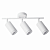 Спот поворотный ТРОЙНОЙ под лампу GU10 Led Spot 105 460x120x95mm БЕЛЫЙ Oreol