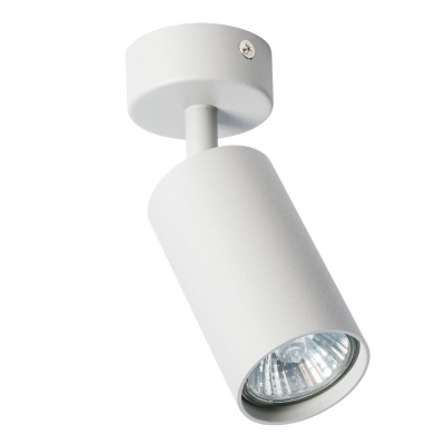 Светильник ПОВОРОТНЫЙ под лампу GU10 Led Spot 011 ø55*H175mm БЕЛЫЙ Oreol