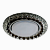 Светильник точечный OREOL Crystal GX115-WH+BK 123/80mm под лампу GХ53 H4 белый+черный