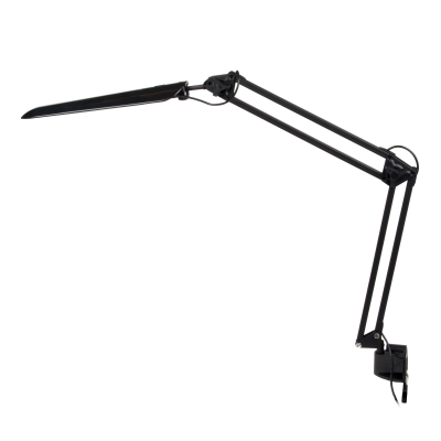 Светильник настольный на струбцине TLD-524 Black/8W/LED/500Lm/4500K/Dimmer/Цвет-черный