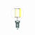 Лампа светодиодная LED-ШАР-G45-7W/3000K/E14/CL/SLF Volpe